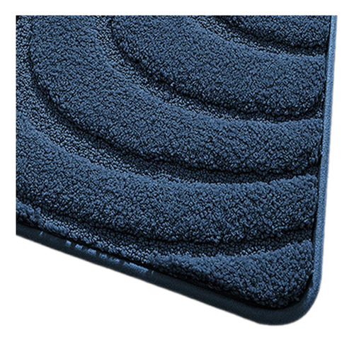 Alfombra De Baño, Alfombra De Entrada 40cmx60cm Azul