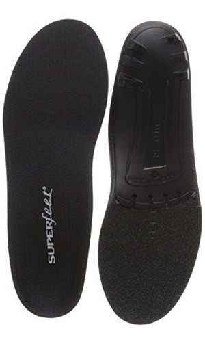 Plantillas Superfeet Black Premium, Negro, E: 10.5 - 12 Us W