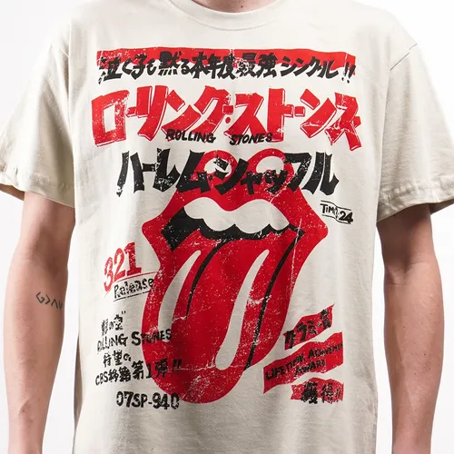 Camiseta de los rolling stones hotsell