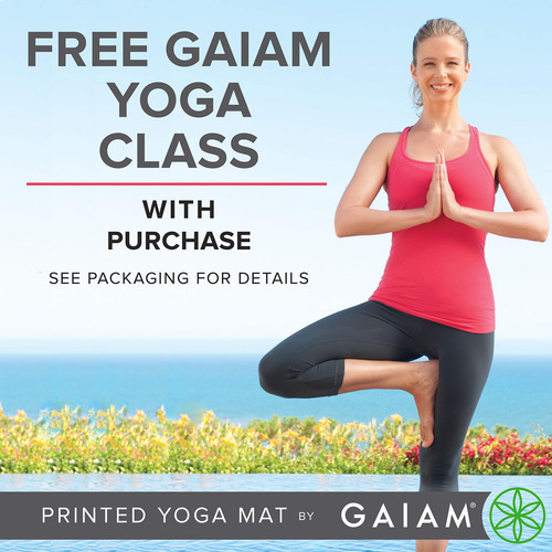 Tapete De Yoga Antideslizante 6mm Para Ejercicio 173x61cm