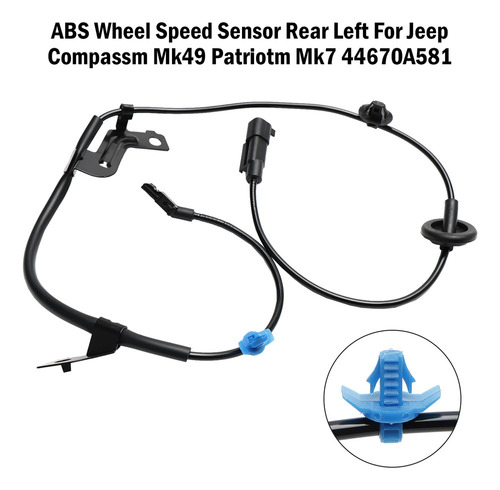Sensor Abs Trasero Izquierdo Para Jeep Compassm Mk49 Patriot