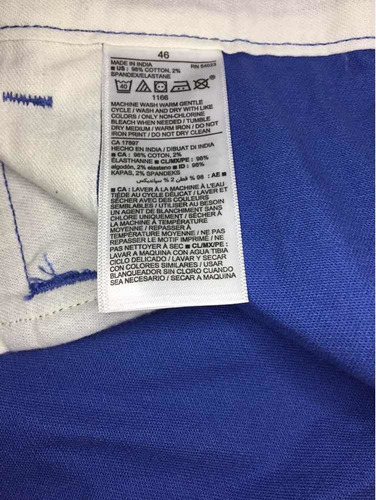 Imagem 5 de 5 de Bermuda Old Navy Usa Tamanho Grande 56 Azul Estampa Ancora