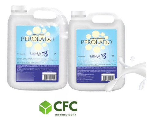 Kit Shampoo E Condicionador Perolado - 5lt