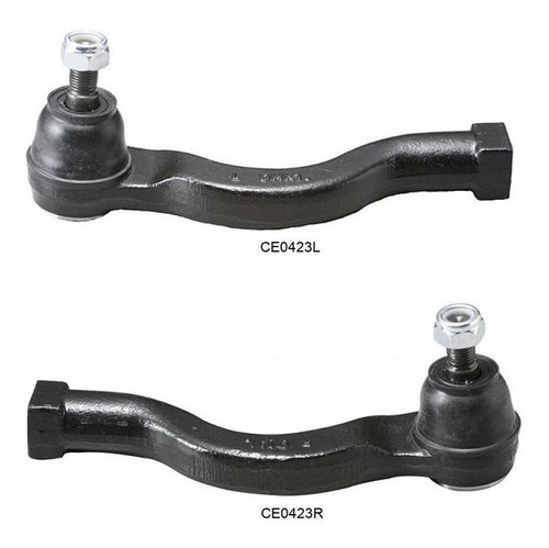Imagen 1 de 2 de Terminales De Direccion Mitsubishi L200 4x2 2.4l 2008 2 Pz