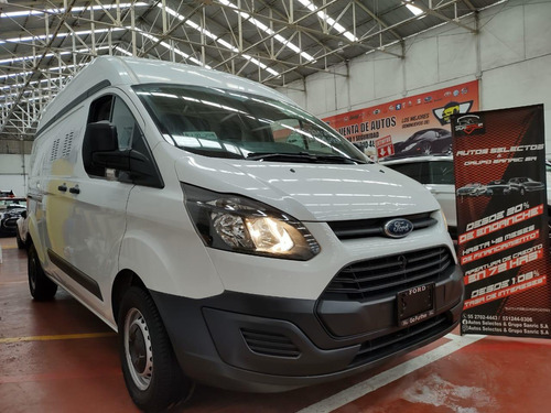 Ford Transit 2.2 Van Larga Techo Alto Aa Custom Mt
