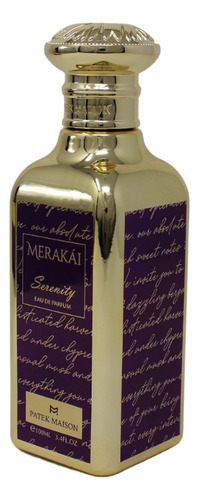 Patek Maison Merakai Serenity Eau De Parfum 100 Ml Unisex