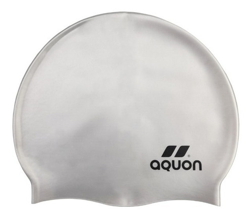 Gorra de Natación Aquon 100% Silicona Adulto Color Gris