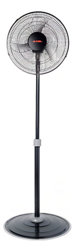 Ventilador 16'' Axel Palas Plásticas Oscilante Extensible Cantidad De Aspas 3 Estructura Negro Aspas Transparente Diámetro 40 Cm Frecuencia 50 Material De Las Aspas Plástico