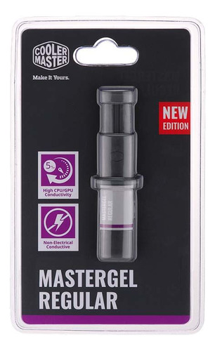 Pasta Térmica Cooler Master Mastergel Regular, 1.5ml, Cinza
