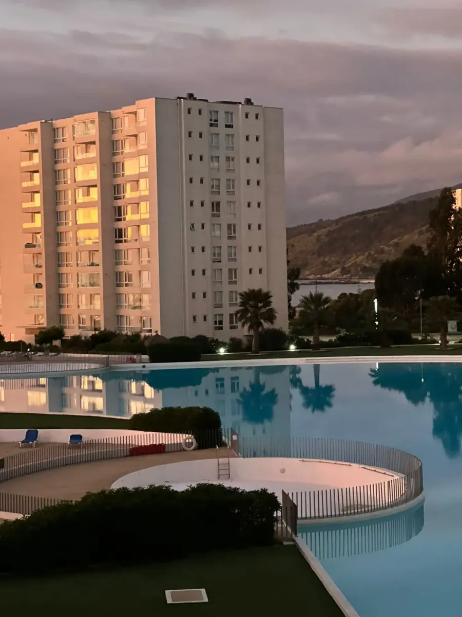 Imagen 5 de 17 de Grato Departamento Laguna Papudo Bien Puesto Y Cuidado