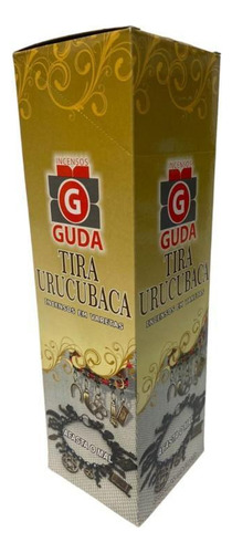 Incenso Tira Urucubaca Guda Indiano Caixa Com 7 Varetas