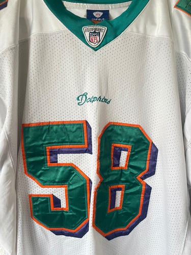 Jersey Reebok Miami Dolphins Dansby Xl Hombre Original (Usado)