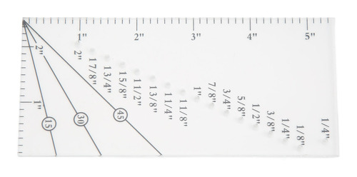 Regla Para Máquina De Coser, Margen De Costura, Guía De Cost
