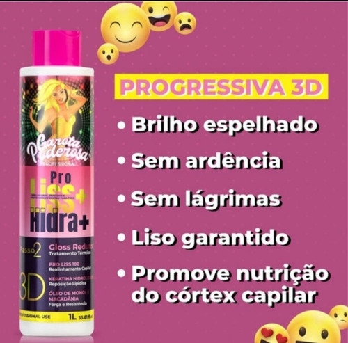 Progressiva Garota Poderosa Proliss Liso & Natural 1l.