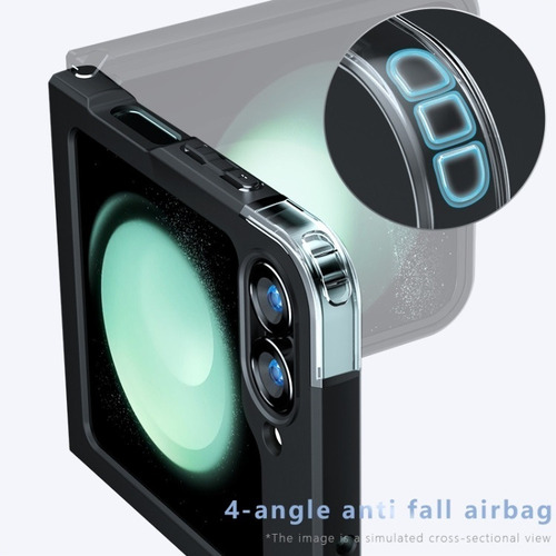 . Funda Transparente Antigolpes For Samsung Galaxy Z Flip6