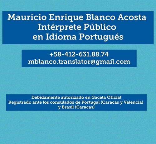 Imagen 1 de 4 de Traducciones Certificadas Portugués / Español