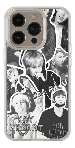 Funda Transparente Para iPhone Banda Coreana%