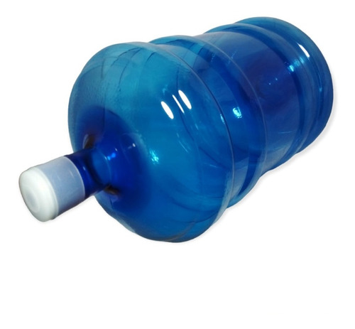 Imagen 3 de 10 de Bidon Pet Azul 20 Litros Agua Mineral Envase Dispensador