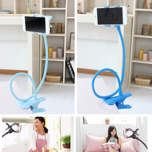 Imagen 7 de 9 de Lazy Phone Holder Teléfonos Celulares Clip Soporte Manos Lib