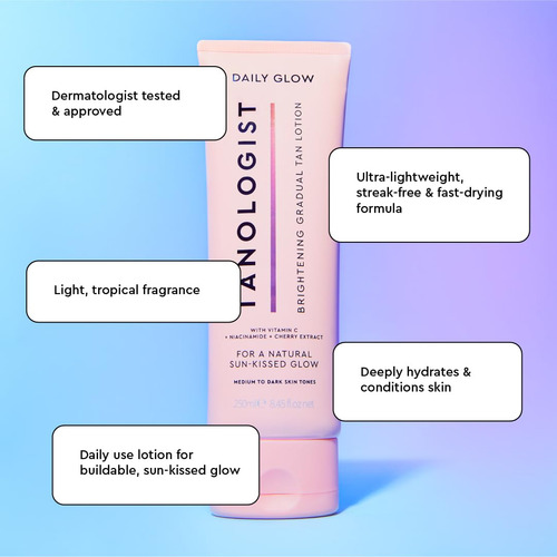 Tanologist Loción Corporal Brightening Daily Glow - Light To