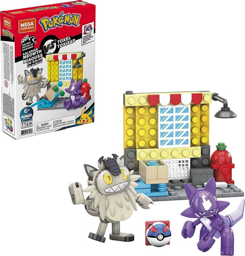 Mega Construx Pokémon, Toxel Vs. Meowth De Galar
