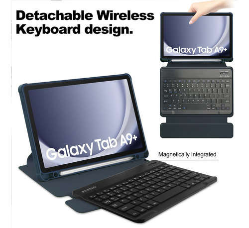 Funda Con Teclado For Samsung Galaxy Tab A9 Plus 2023