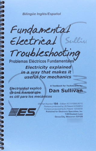 Electronic Specialties 184 Guía De Solución De Problemas Elé