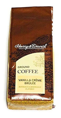 Harry & David Vanilla Creme Brulee Ground Coffee 12 Oz.