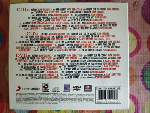 Juan Gabriel, Joan Sebastian Cd Frente A Frente V (Usado)