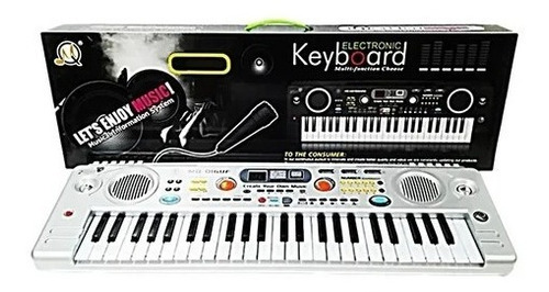 Organeta Piano Teclado 49 Teclas Juguete Para Niño Niña