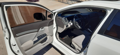 Honda Civic Exs Blanco Tope De Gama Cuero Llantas 17 Full