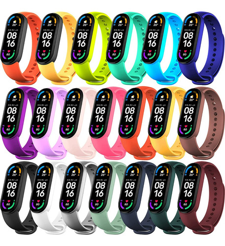 Combo 3 Pulsera Correa Para Reloj Xiaomi Mi Band 3 4 5 Malla