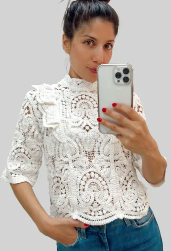 Blusas de mujer a crochet sale