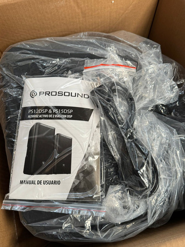 Bafle Amplificado Prosound Ps-15dsp 15 Pulg. 500 Watts Rms Negro