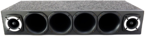 Imagem 6 de 6 de Caixa Som Corneteira 4 Drivers 2 Tweeters + Modulo Stetsom
