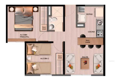 Imagen 8 de 10 de Se Vende Apartamento En Buenos Aires, Medellin