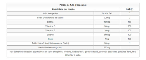Suplemento Para Pele Nutrahialuronic C/60 Divinitè