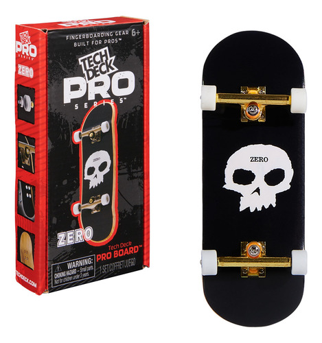 Monopatín Finger Tech Deck Zero Pro Series Con Almacenamient