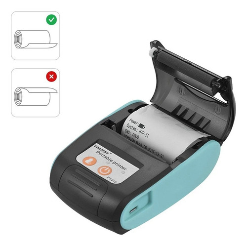 Impresora Térmica Portátil Goojprt Pt-210, Recibo Portátil D