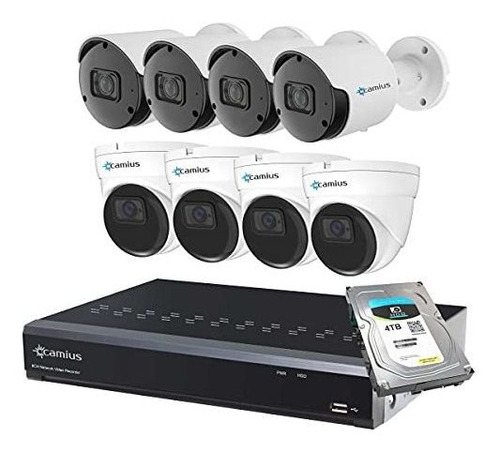 Uhd 4k Poe 8 Channel Business Seguridad Para Hogar Disco