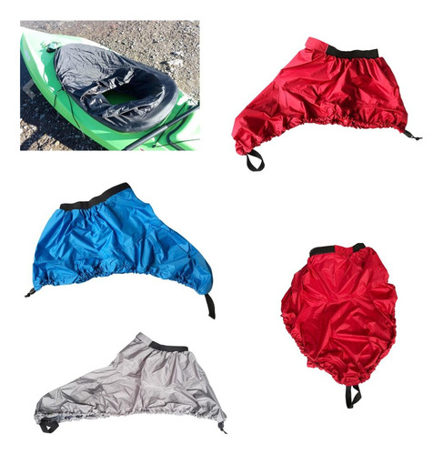 2pcs Universal Adjustable Kayak Boat Spray Skirt Sprayskirt