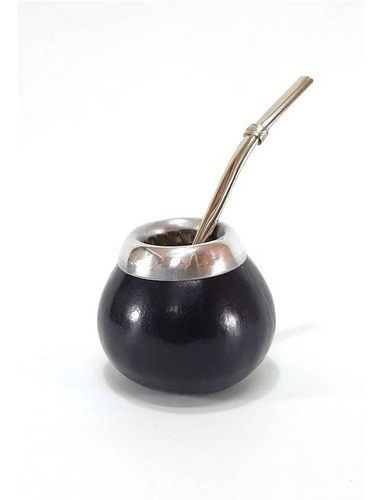 Imagen 3 de 5 de Mate Calabaza Alpaca Bombilla Premium Incluida