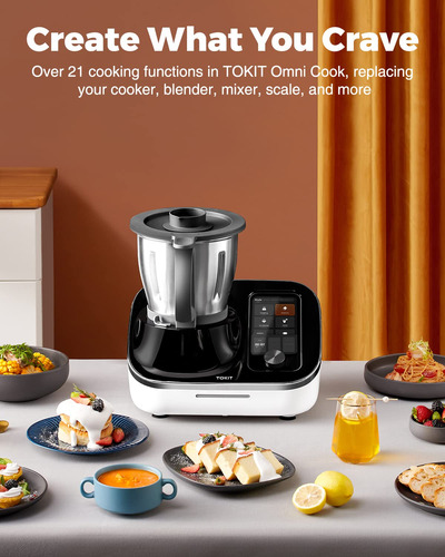 Máquina De Cocina Tokit Omni Cook Chef Robot
