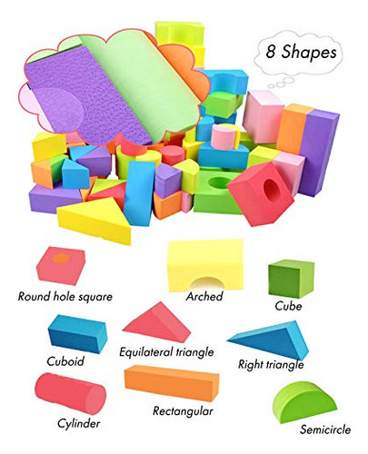 Bloques De Construcción De Espuma Eva Para Niños, Bloques