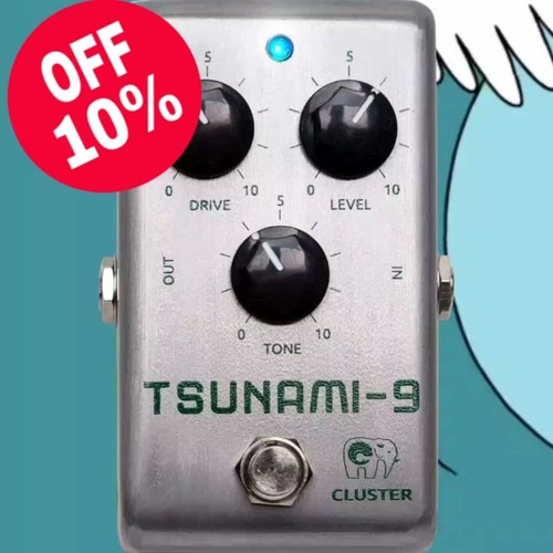 Imagen 1 de 1 de Overdrive Tsunami-9 + 10%off + Envío Sin Cargo