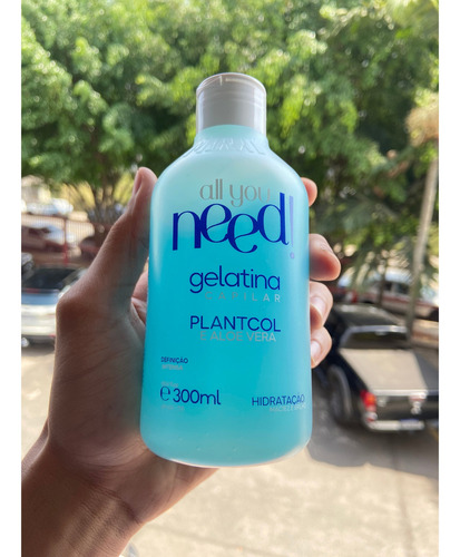 Gelatina Finalizador De Cachos 300ml Rica Em Aloe Vera Mirai