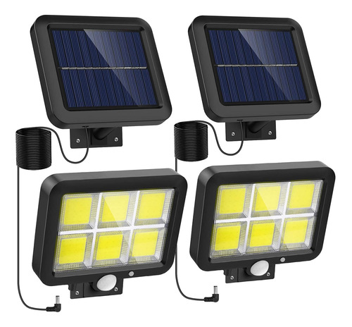 Luces Solares Para Exteriores Con Sensor De Movimiento Con 2