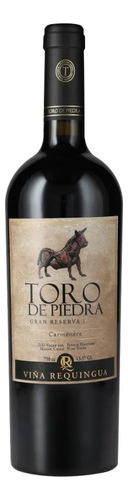 Imagen 1 de 1 de Vino Toro De Piedra Gran Reserva Carmenere