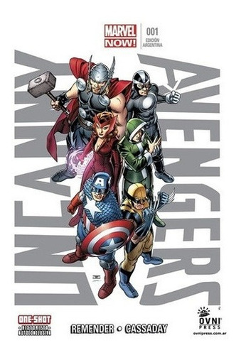 Uncanny Avengers 01 Marvel Now - Rick Remender, De Rick Remender. Editorial Ovni Press Marvel En Español