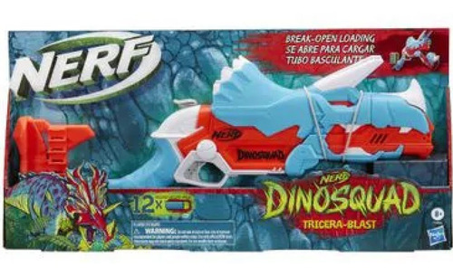 Nerf Dinosquad Tricera-blast 12 Dardos Hasbro F0804